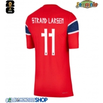 Maglie da calcio Norvegia Jorgen Strand Larsen #11 Prima Maglia Femminile Mondiali 2026  Manica Corta